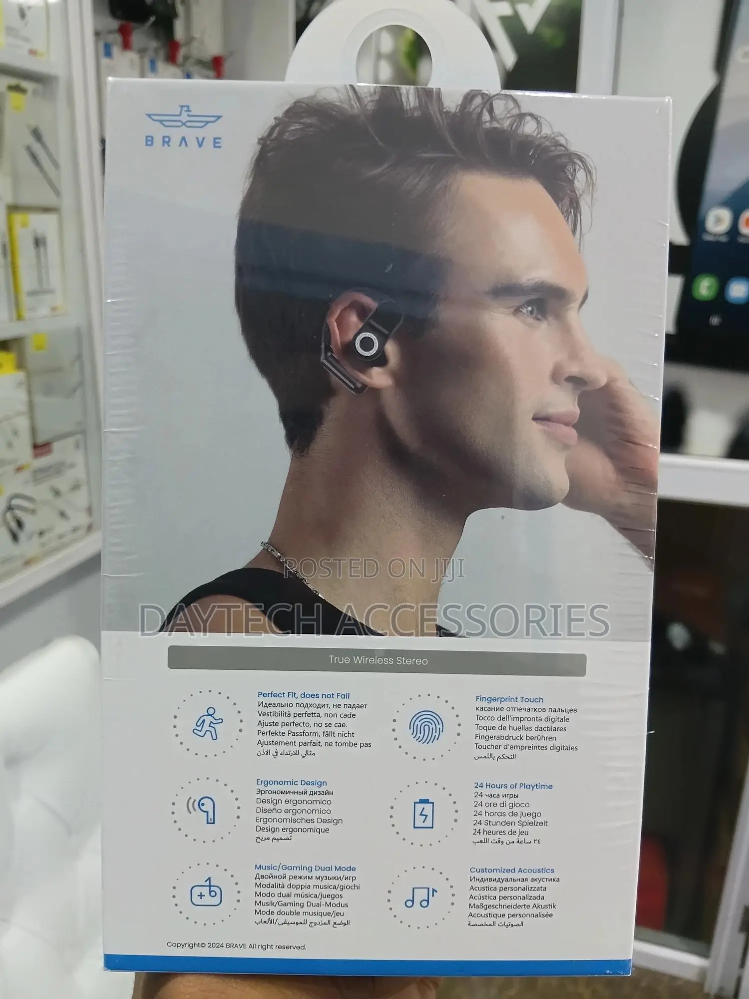 The Brave Sport Fit 1 (E-30) Open-Ear TWS Earbuds