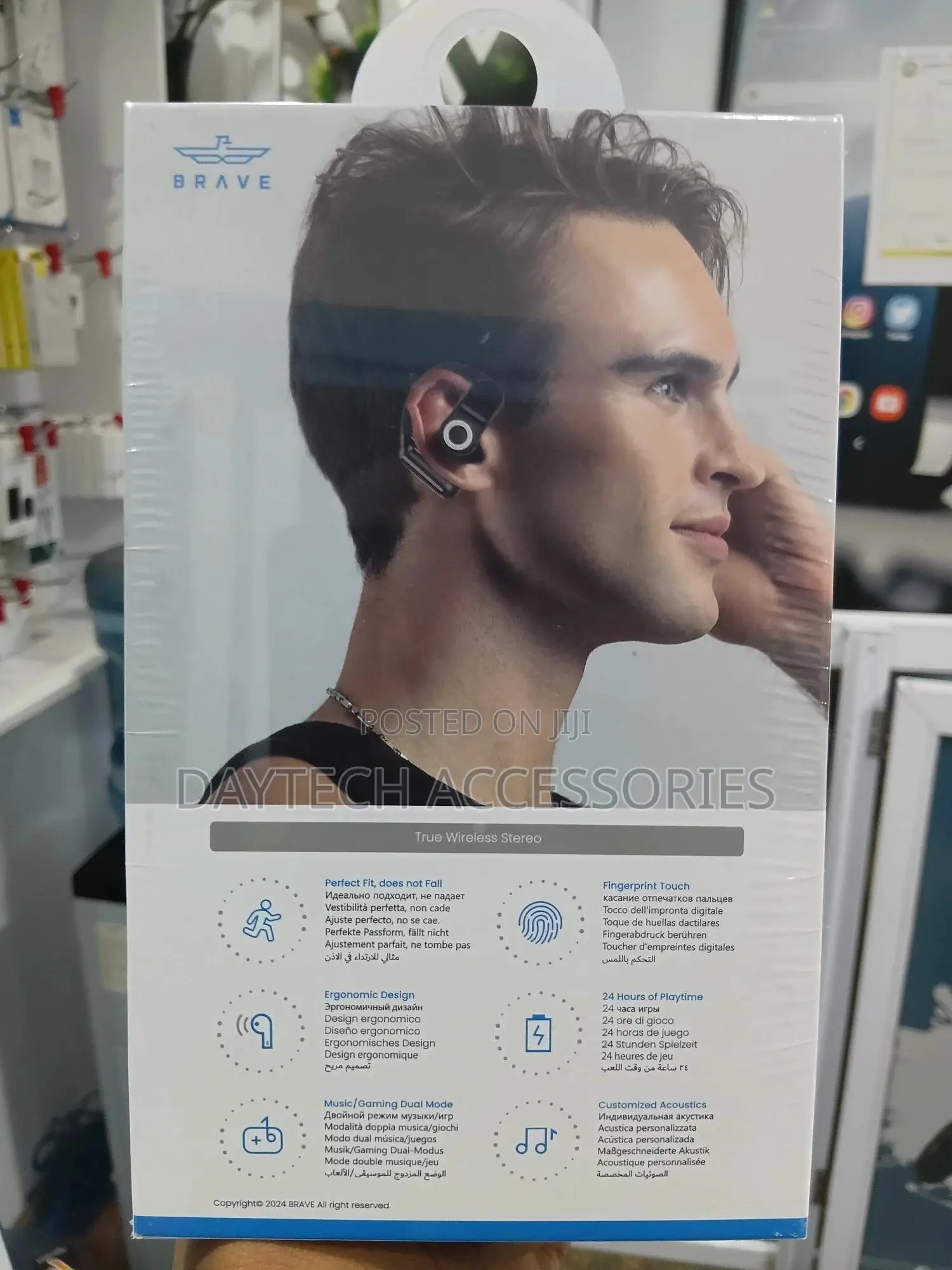The Brave Sport Fit 1 (E-30) Open-Ear TWS Earbuds