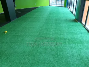 10mm Thick Grass Height Outdoor Rugs Artificial Grass Carpets