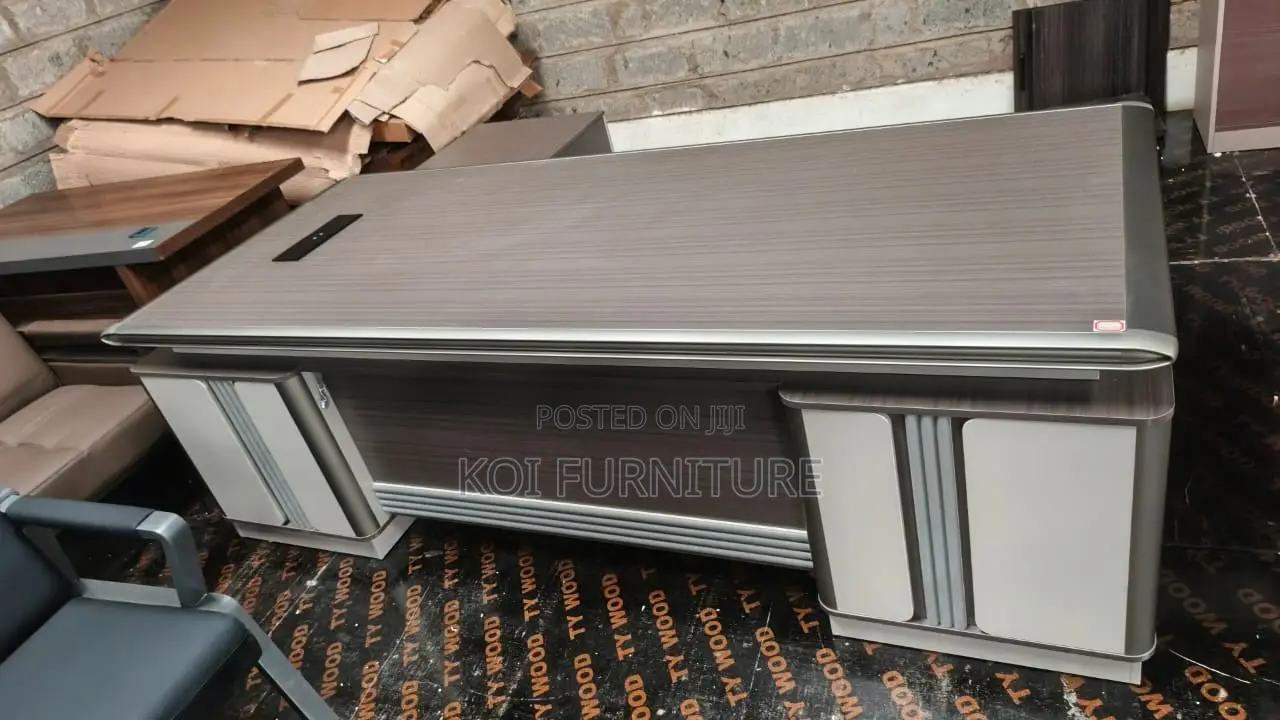 Office Desk; Classical Aero Stye 2.4 Meters Executive Office Desks