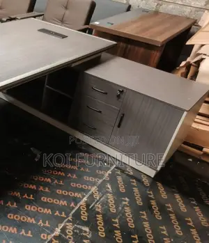 Office Desk; Classical Aero Stye 2.4 Meters Executive Office Desks