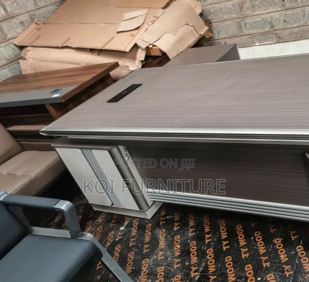 Office Desk; Classical Aero Stye 2.4 Meters Executive Office Desks - thumbnail 10
