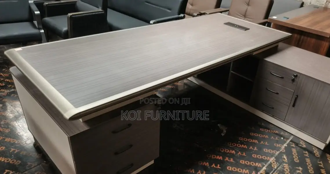 Office Desk; Classical Aero Stye 2.4 Meters Executive Office Desks