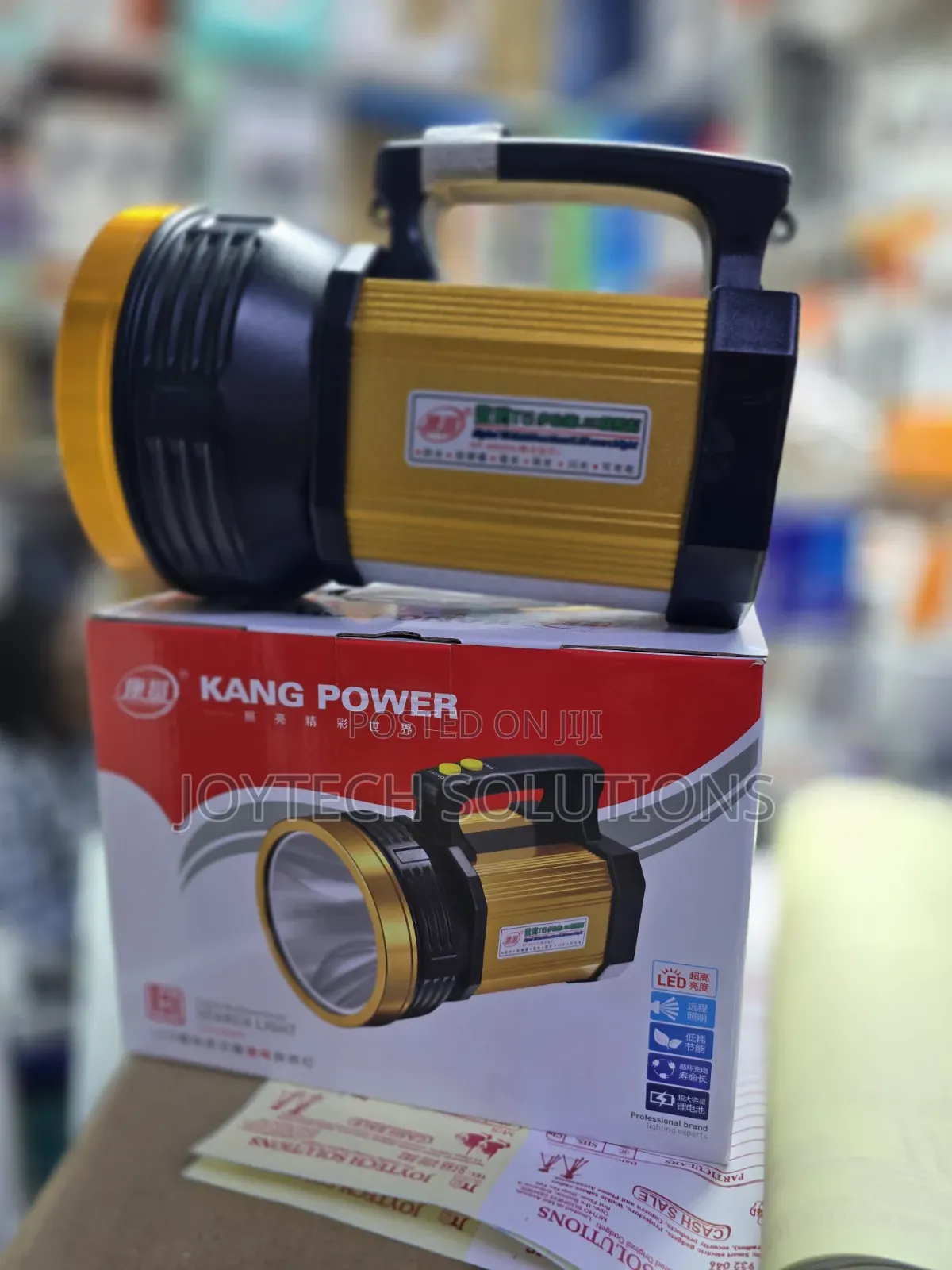 Premium 100w Aluminium Rechargeable Camping Searchlight