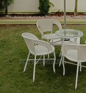 Dining Set; Gardens Romma Rattan Four Seaters Dining Set