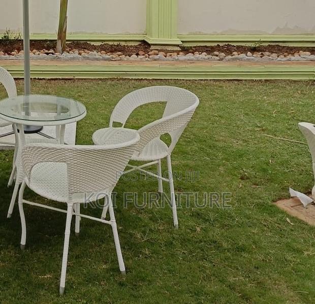 Dining Set; Gardens Romma Rattan Four Seaters Dining Set - thumbnail 7