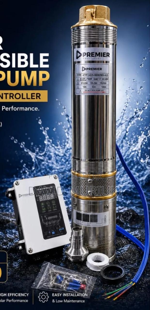 Premier Submersible Water Pump With Ac/Dc Controller. - main view