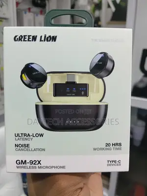The Green Lion Gm-92x Wireless Microphone for Type C