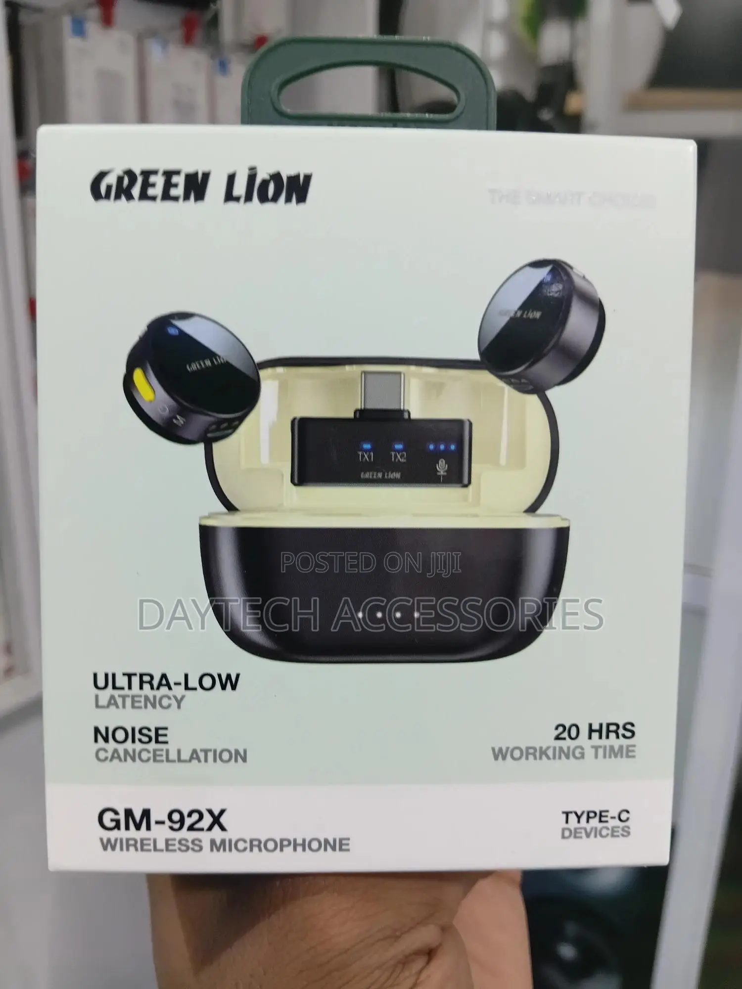 Green Lion Gm-92x Wireless Type C Button Microphone