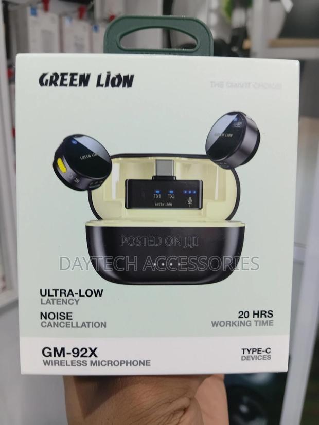 Green Lion Gm-92x Wireless Type C Button Microphone