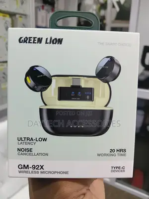 Green Lion Gm-92x Wireless Type C Button Microphone
