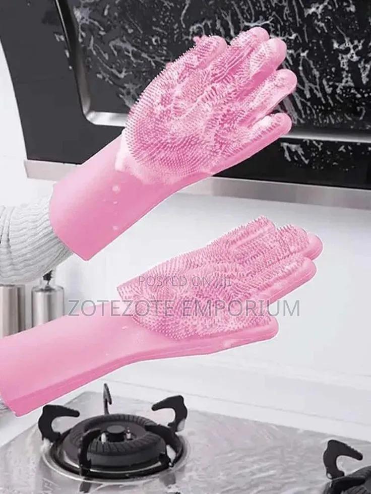 Silicone Washing Gloves