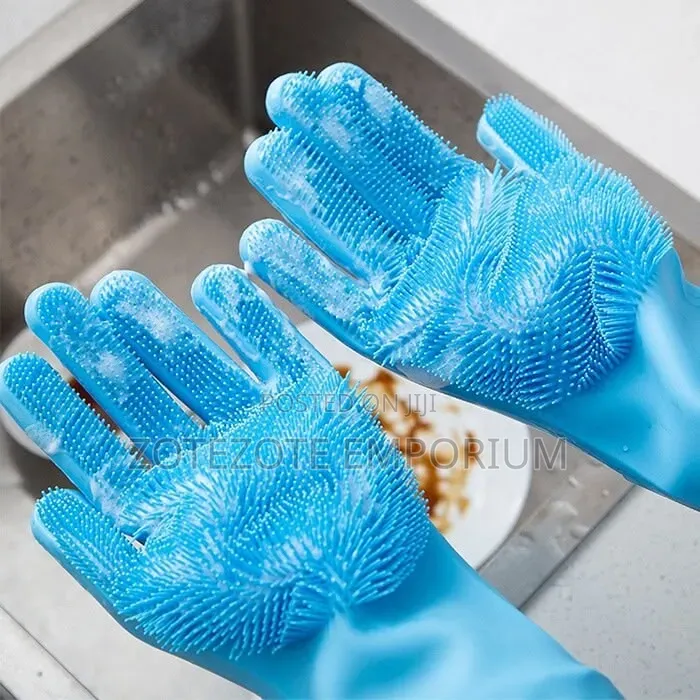 Silicone Washing Gloves