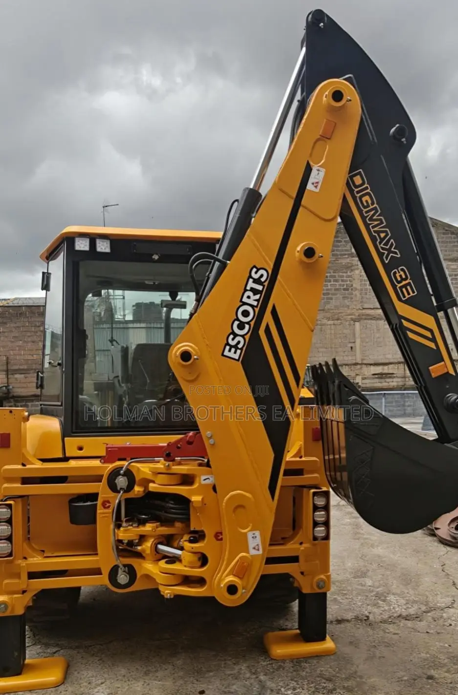 Escorts Kubota Backhoe Loader
