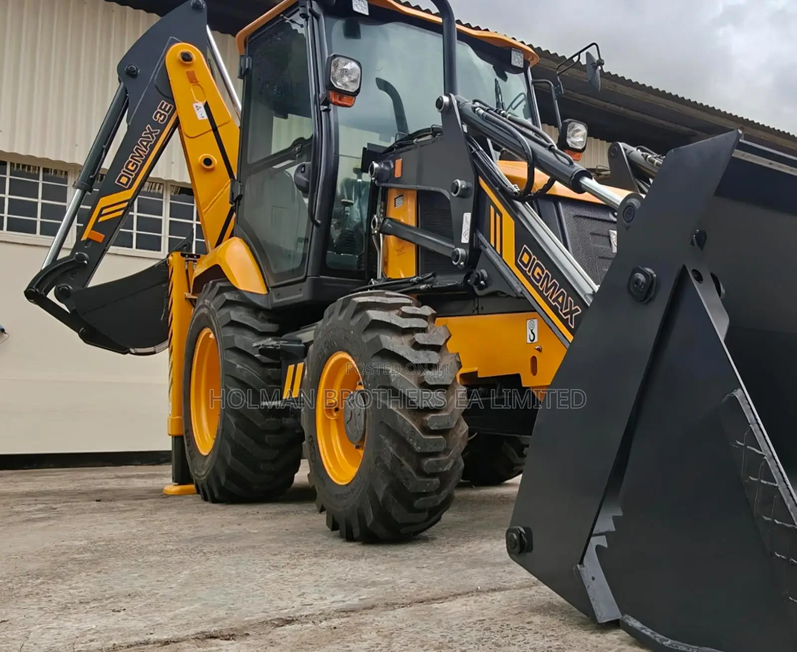 Escorts Kubota Backhoe Loader