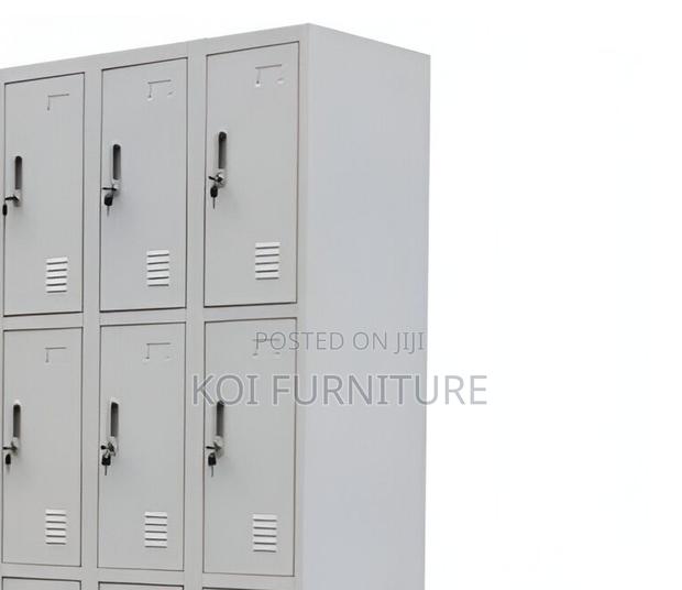 Office Cabinet; Office Metallic Cabinet With 9 Lockable Compartments - thumbnail 2
