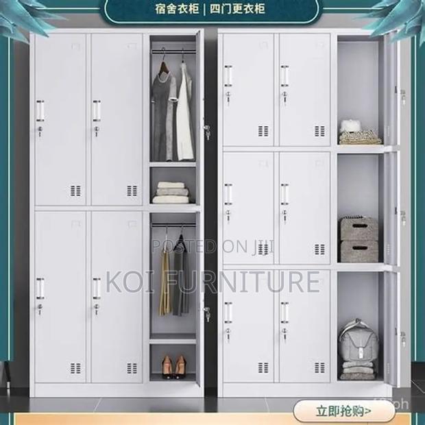 Office Cabinet; Office Metallic Cabinet With 9 Lockable Compartments - thumbnail 9