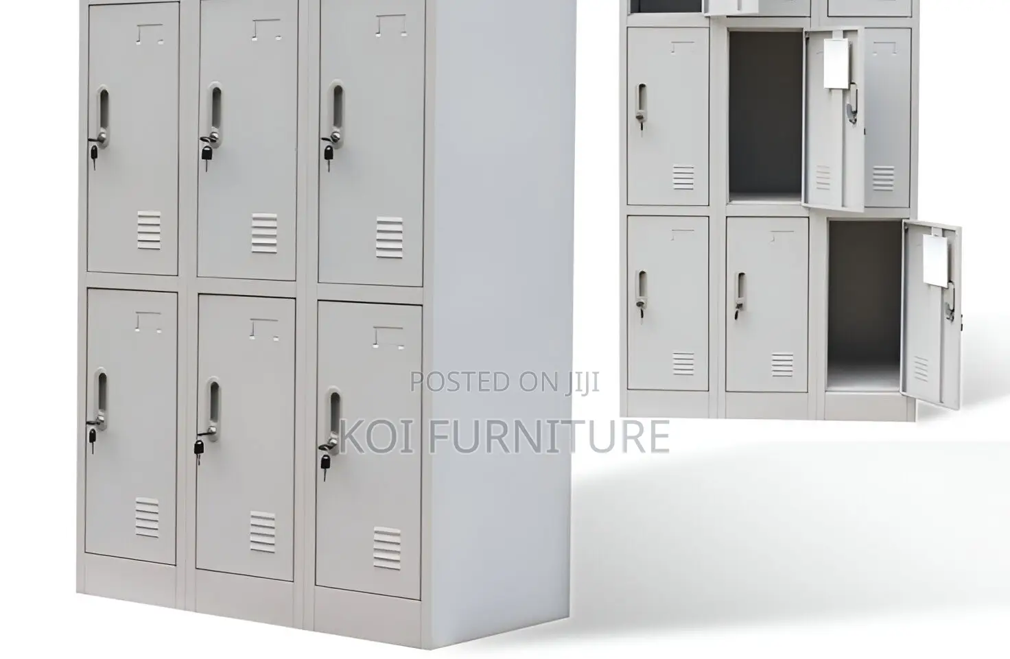 Office Cabinet; Office Metallic Cabinet With 9 Lockable Compartments