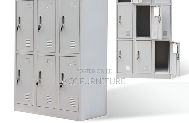 Office Cabinet; Office Metallic Cabinet With 9 Lockable Compartments - thumbnail 10