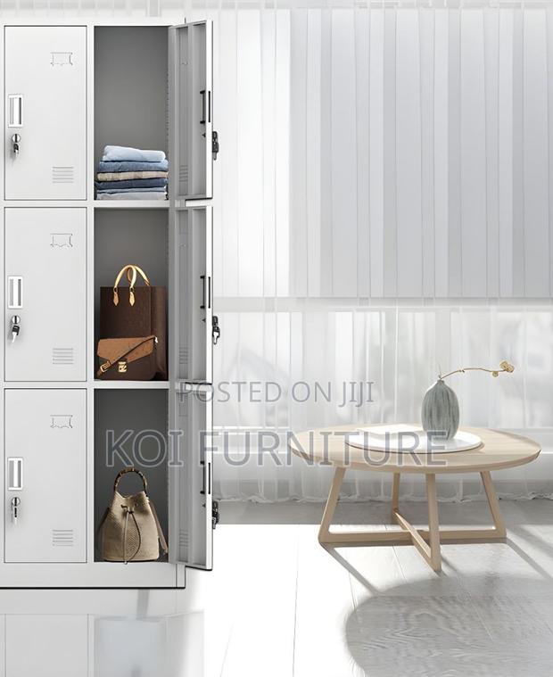 Office Cabinet; Office Metallic Cabinet With 9 Lockable Compartments - thumbnail 12