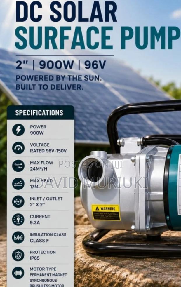 Premier Dc Solar Surface Pump 900w. - thumbnail 2