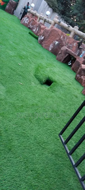 Durable Foot Friendly Artificial Grass Floor Carpets for Open Garden
