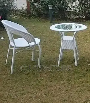 Dining Set; Rattan Olympic Sun Outdoor Four Seaters Set
