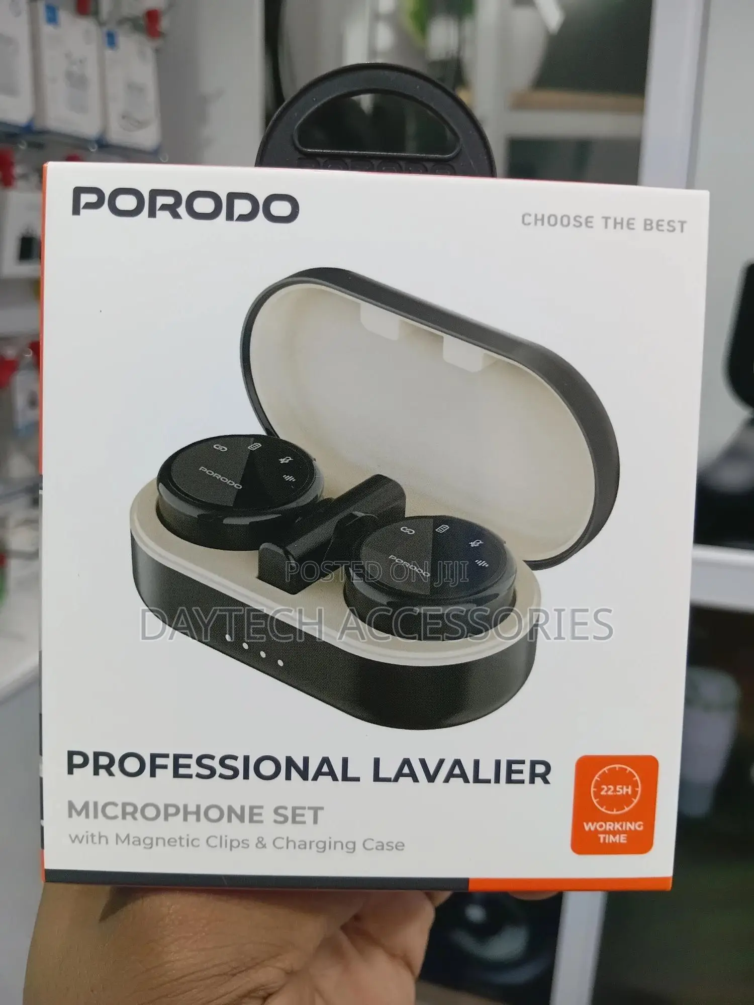 Porodo Wireless Lavalier Microphones Type-C