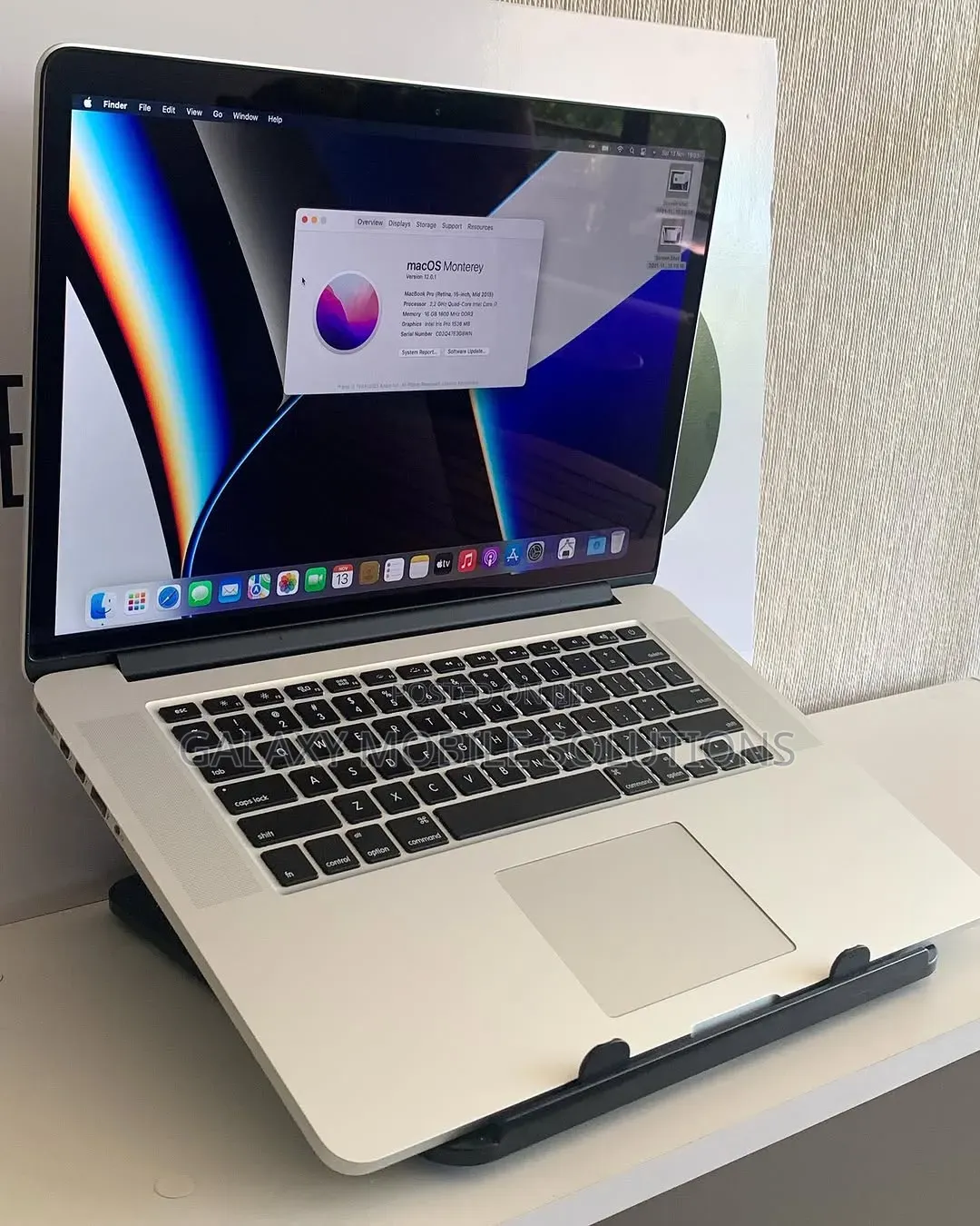 Laptop Apple MacBook Pro 2015 16GB Intel Core i7 SSD 512GB