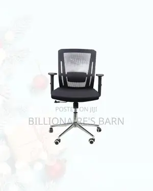 The Barn Origin Chair Mid Back Chrome Base Seating Adjustable