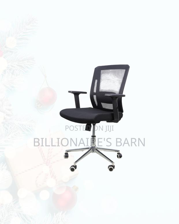 The Barn Origin Chair Mid Back Chrome Base Seating Adjustable - thumbnail 3