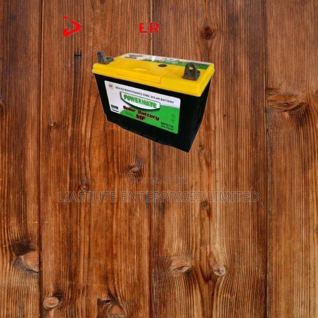 Maintenance Free Solar Battery 75ah