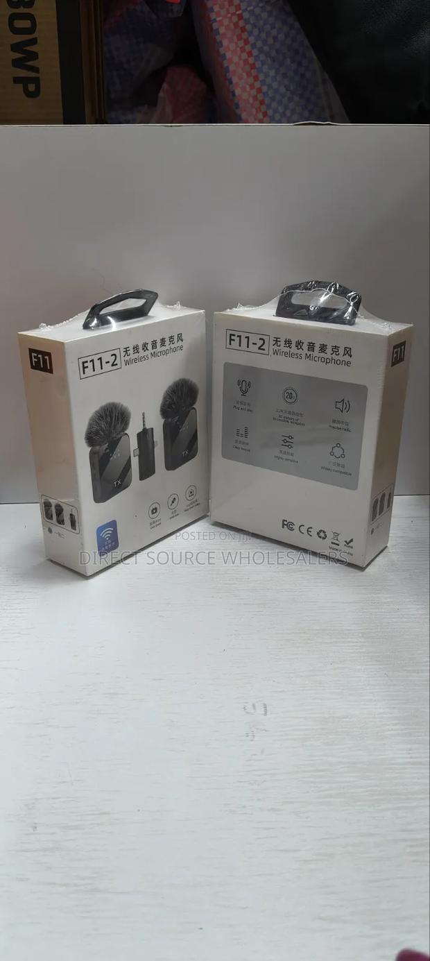 F11 Wireless Microphone for iPhone, Type-C Camera