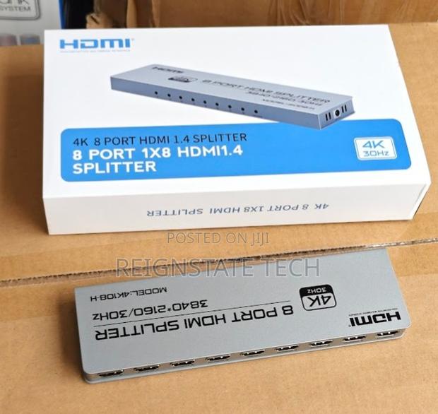 8way Hdmi Splitter Full Hd Resolution