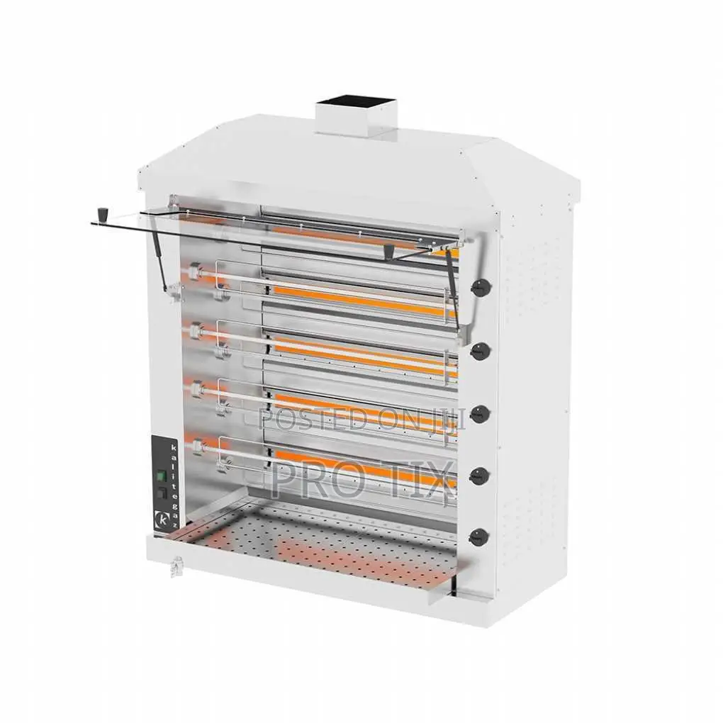 Gas Chicken Rotisserie Commercial Roasting Machine 220v