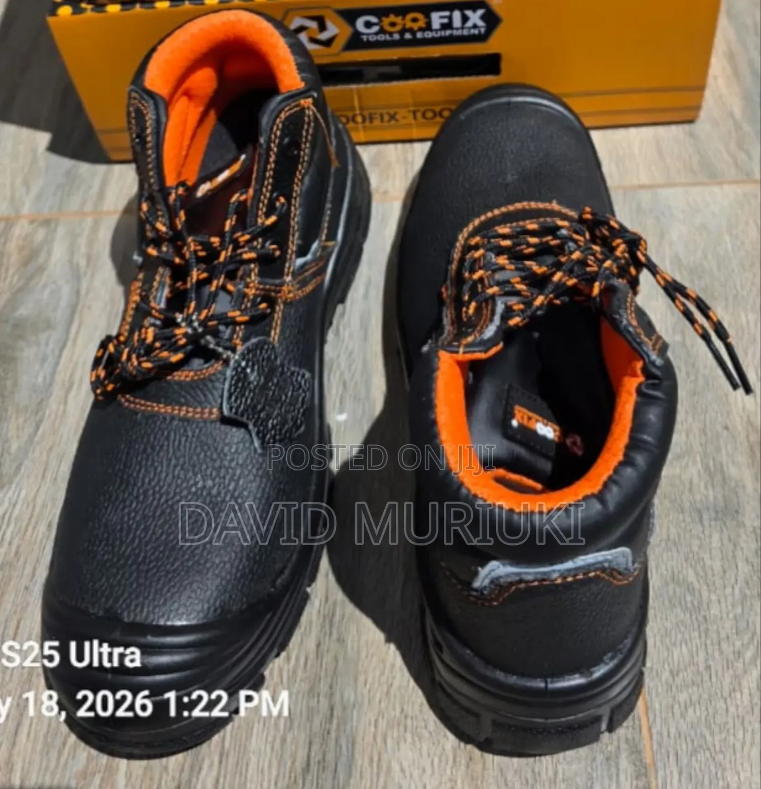 Coofix Safety Boots All Sizes From 41,42&43.