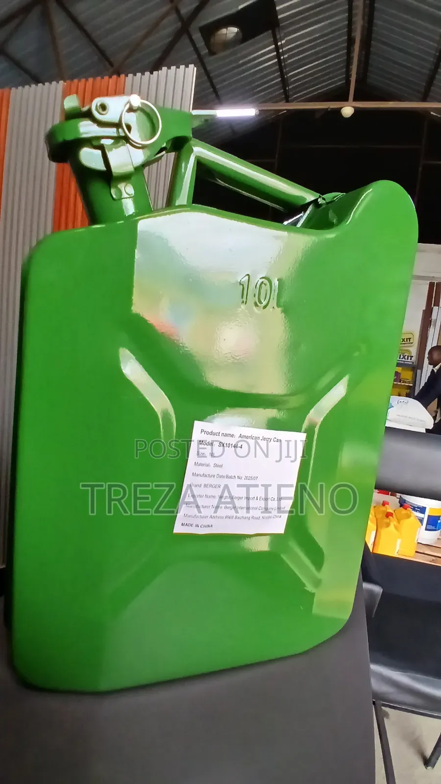 10 Litres Heavy Duty Fuel Jerrican