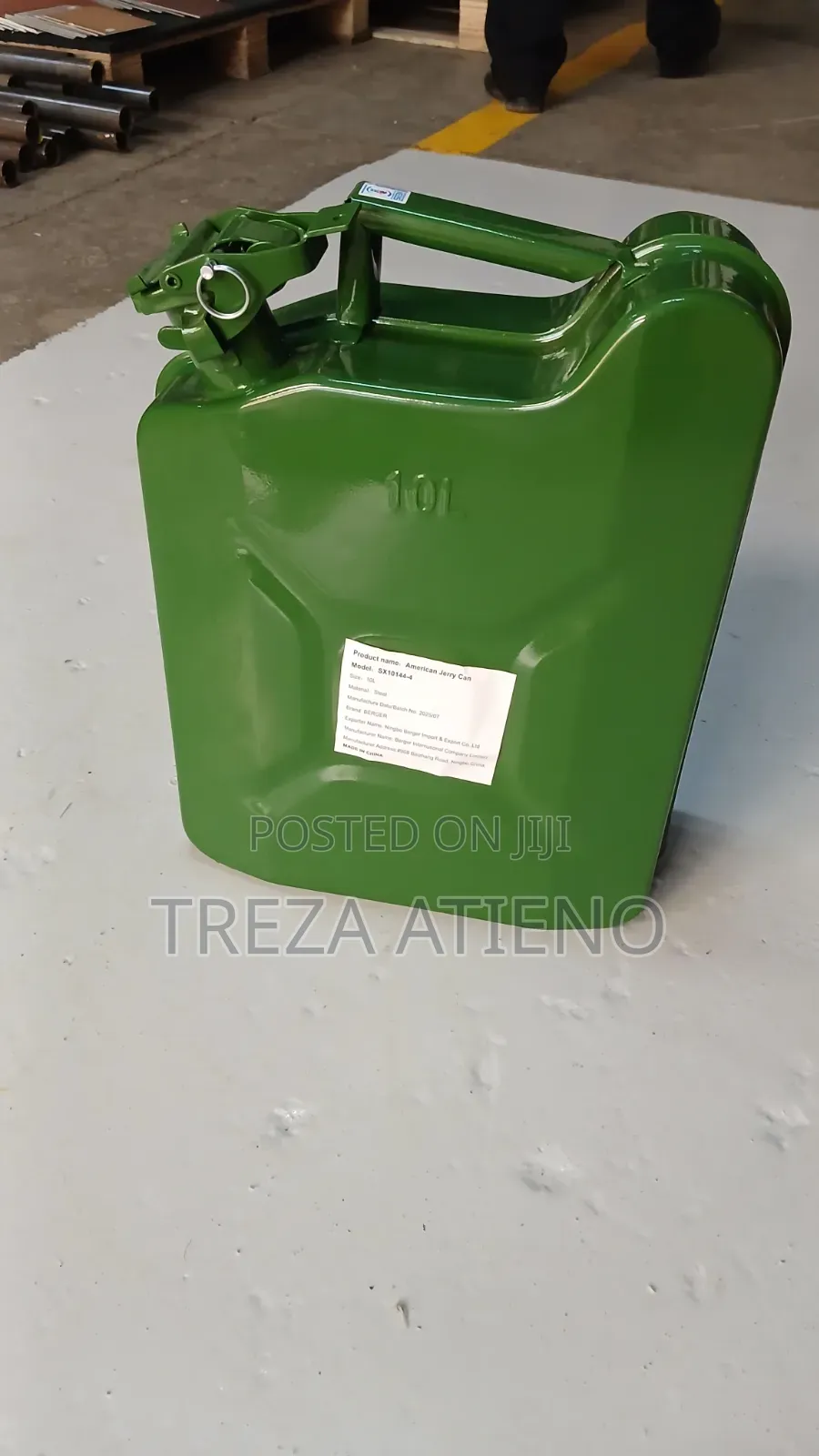 10 Litres Heavy Duty Fuel Jerrican