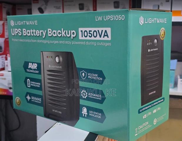 Brand New Lightwave Ups Back Up Battery 1050va 1kva