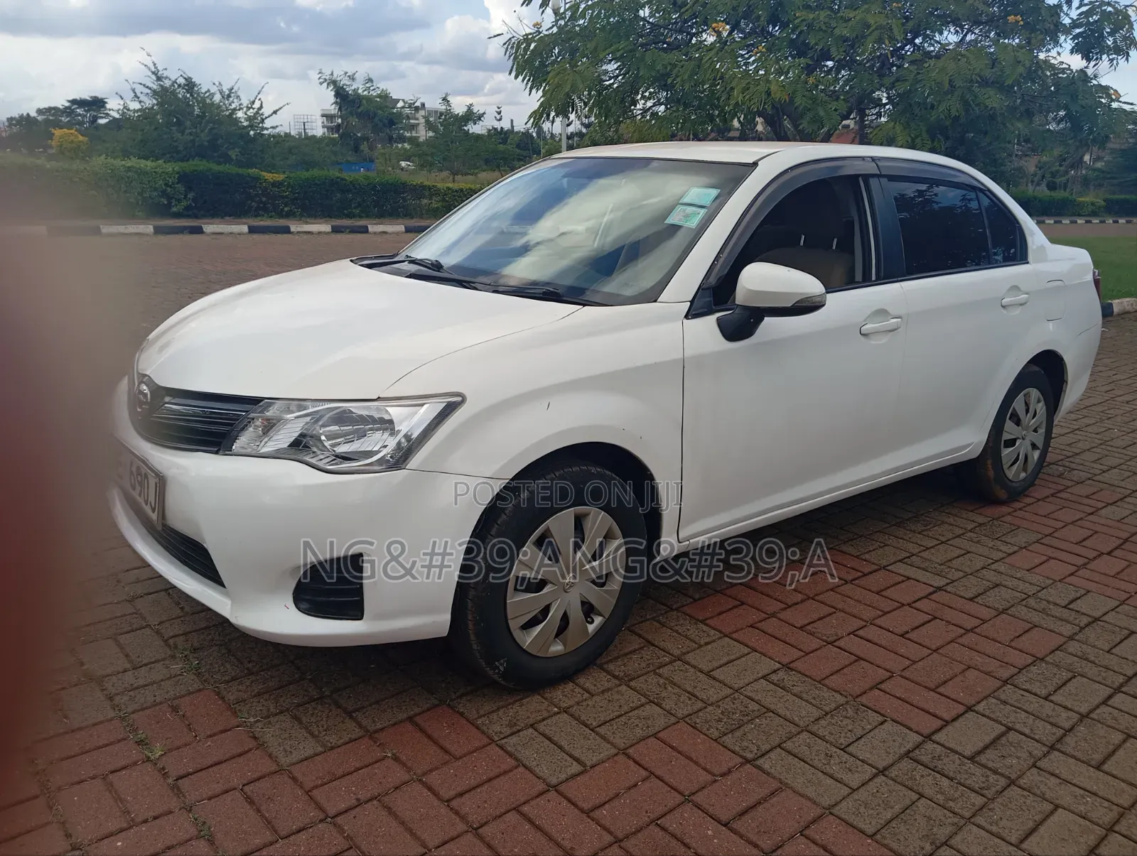 Toyota Axio 2014 White