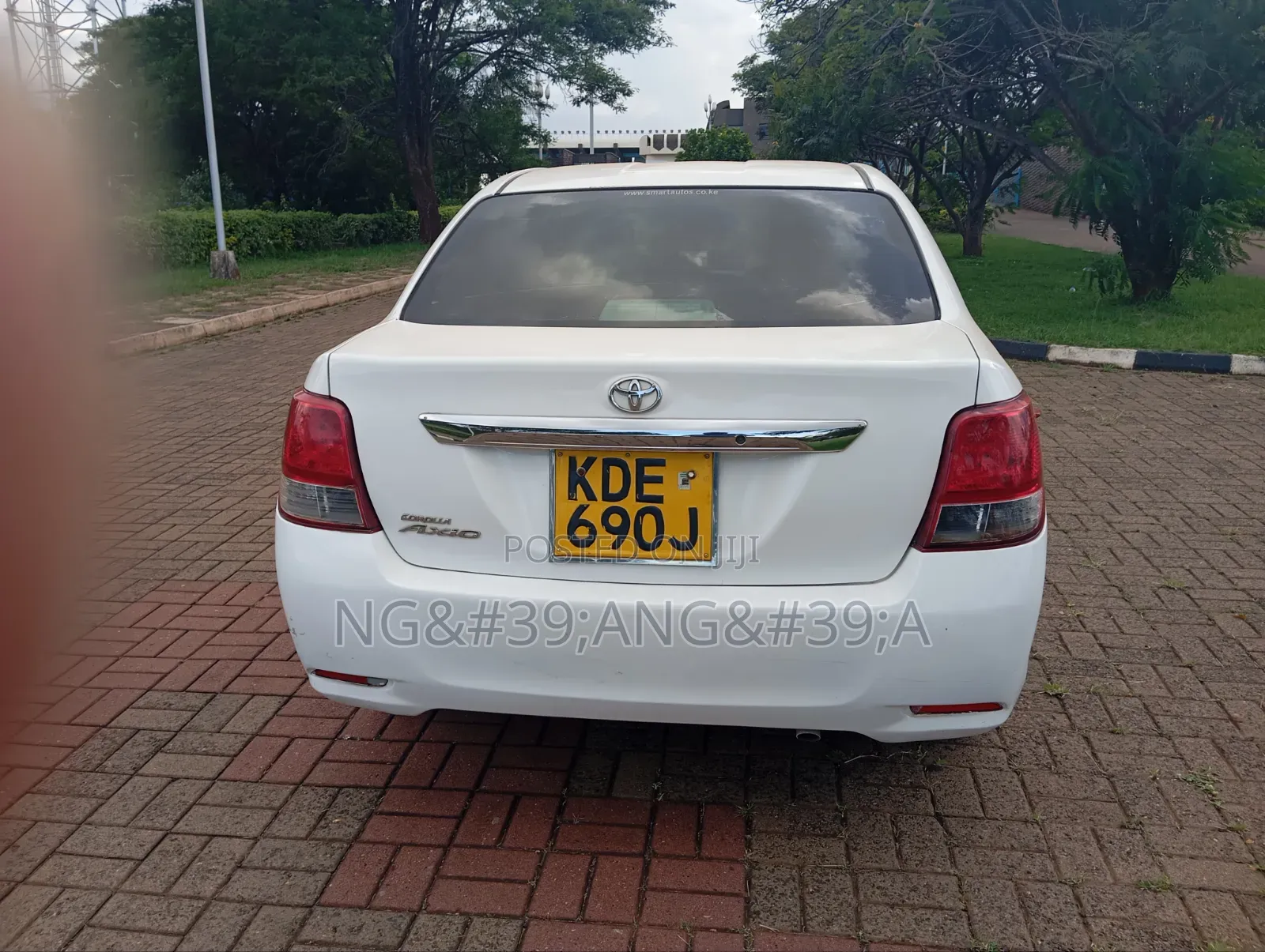 Toyota Axio 2014 White