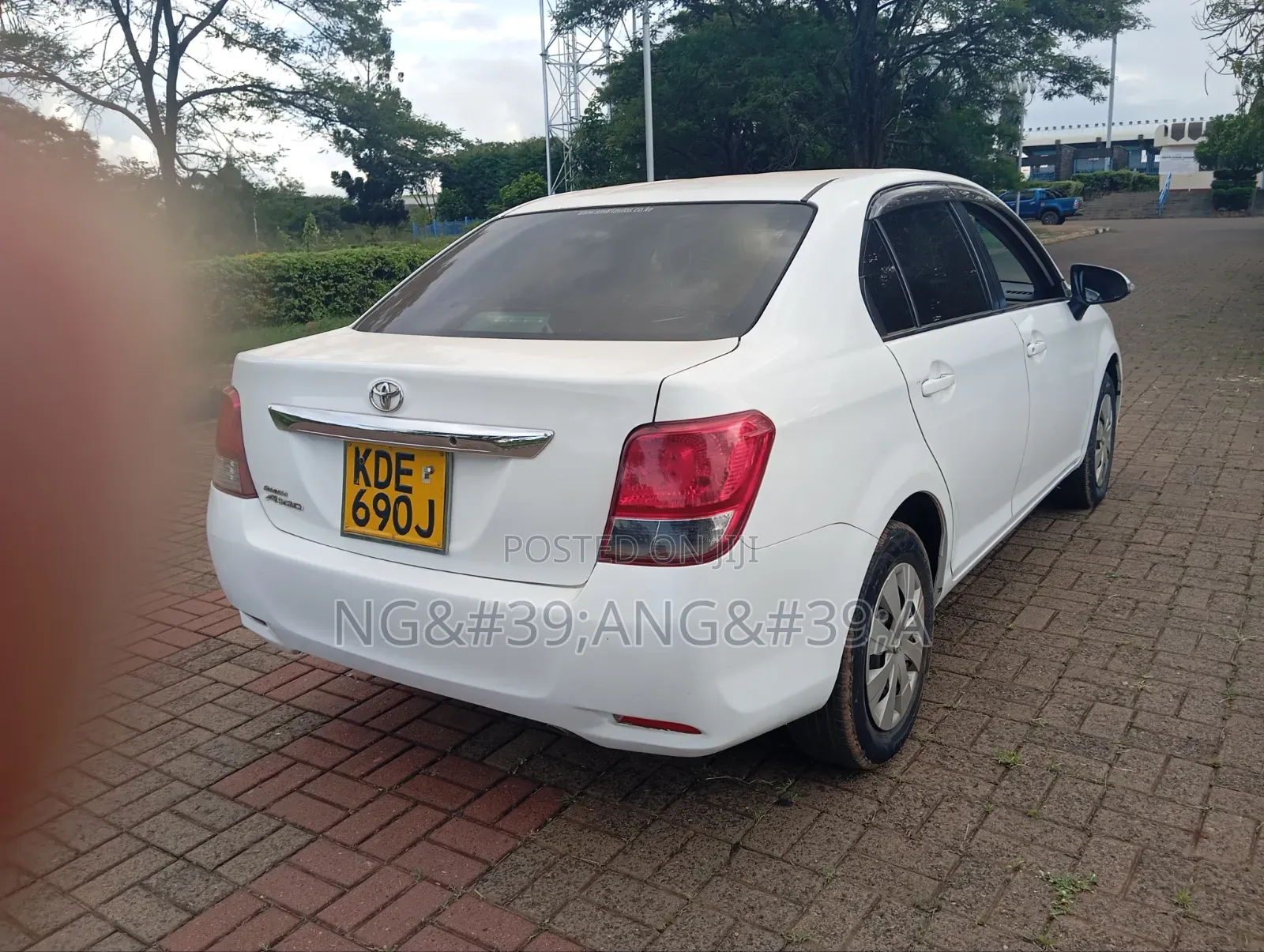 Toyota Axio 2014 White