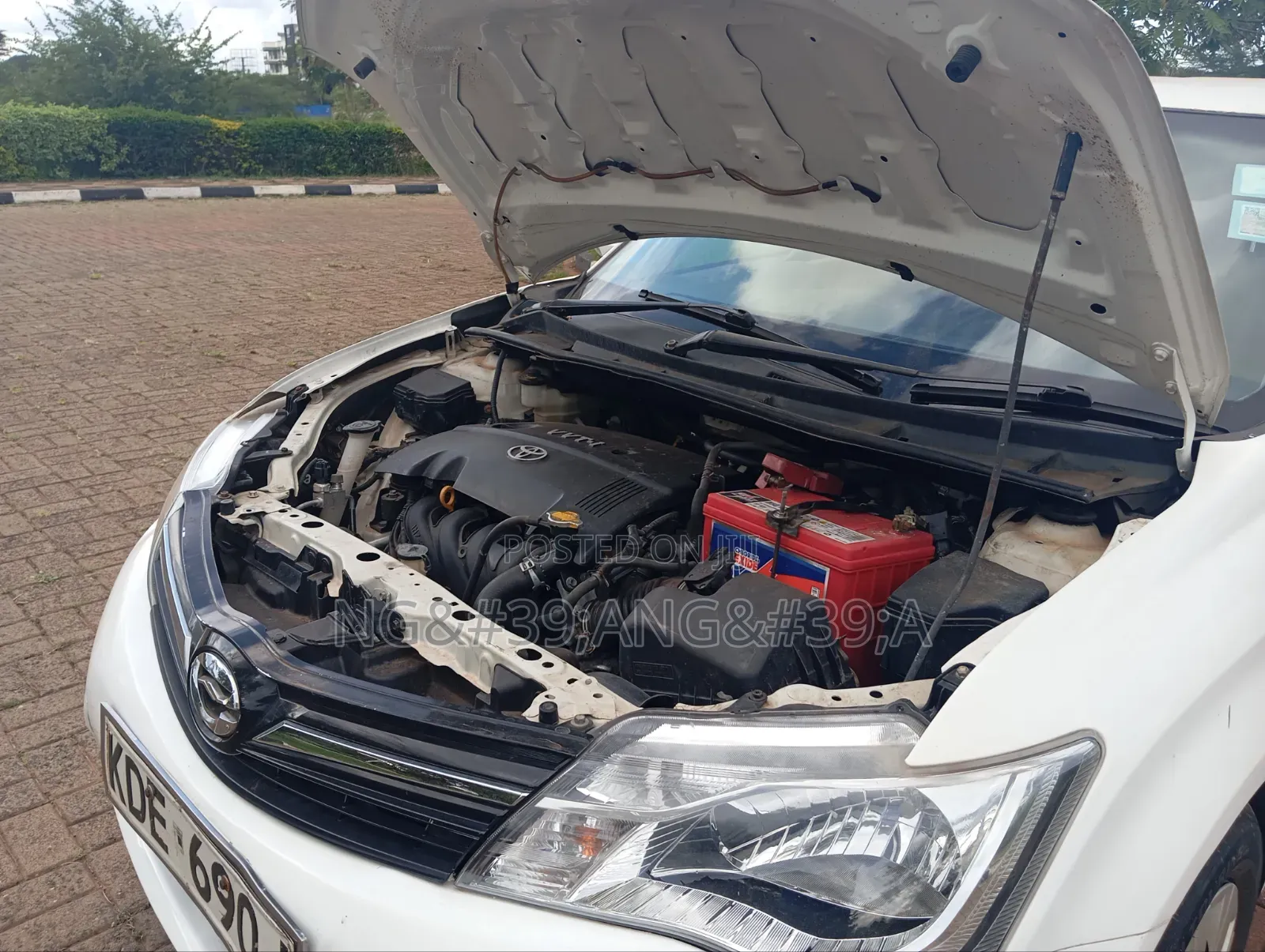 Toyota Axio 2014 White