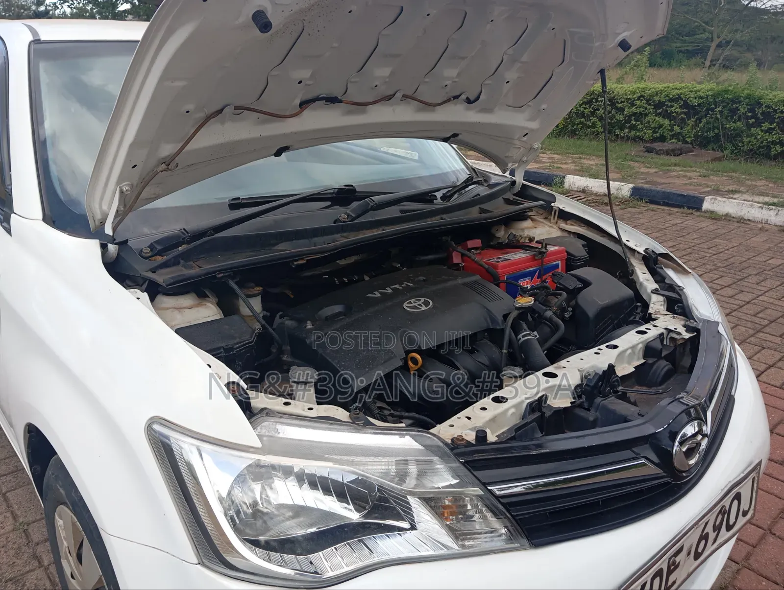 Toyota Axio 2014 White