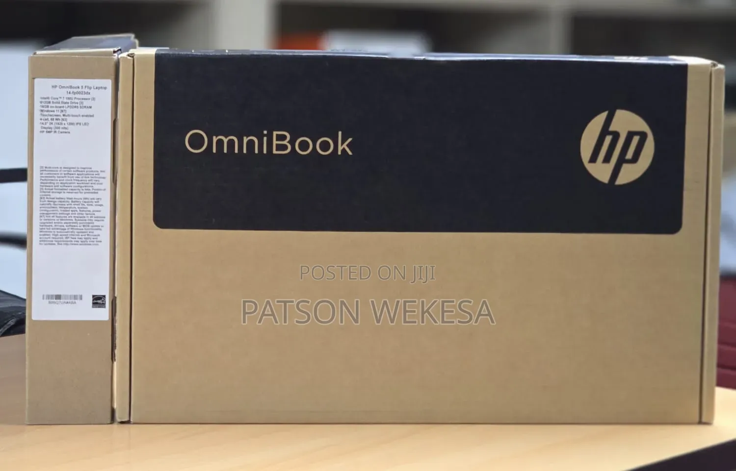 New Laptop HP OmniBook 5 Flip 14-fp0023dx 16GB Intel Core i7 SSD 512GB