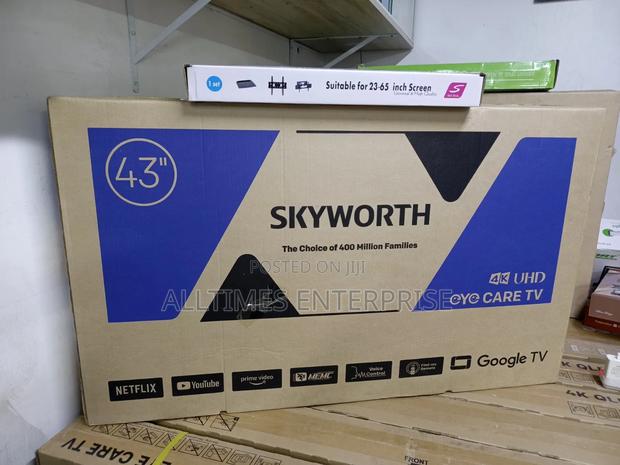 Skyworth 43 Inches Smart Android Frameless Tv - thumbnail 2