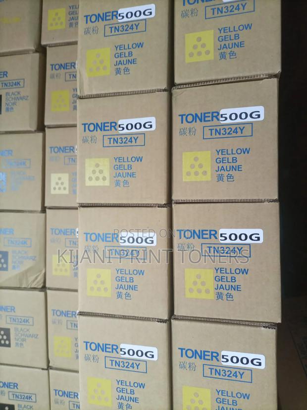 Konica Minolta Toner Cartridges Tn 324 Yellow - thumbnail 2