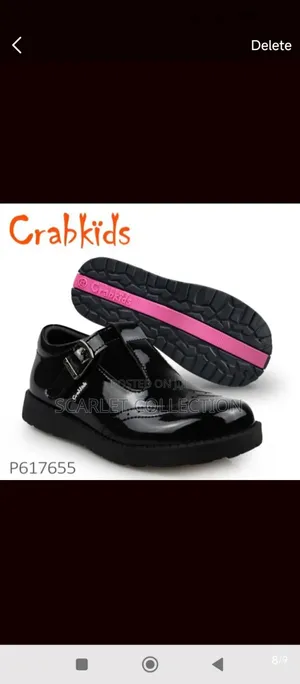 Crab Kids School Shoes, for Boys and Girls. Size 25-42.