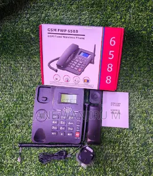 GSM Wireless Deskphone 6588 – Dual Sim Desktop Phone