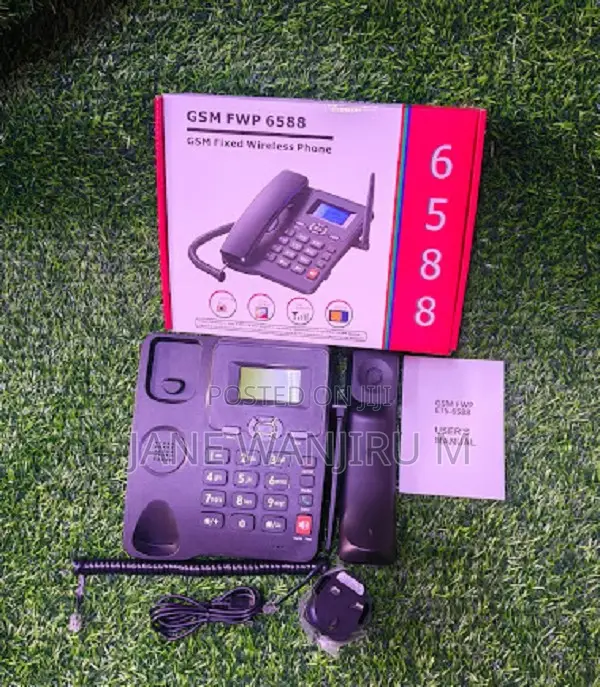 GSM Wireless Deskphone 6588 – Dual Sim Desktop Phone